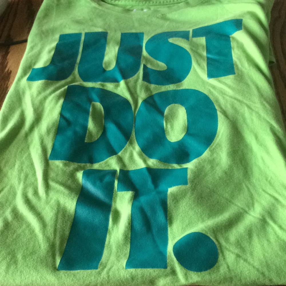 Boys t-shirt size Xl says Just Do It! Used